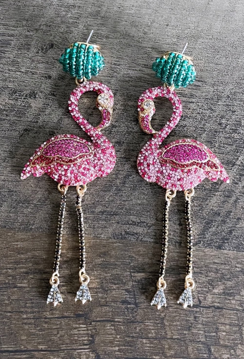 Fab Flamingo Earrings