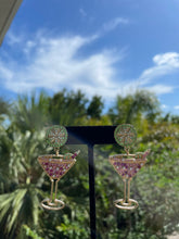 Load image into Gallery viewer, Martini Me Earrings
