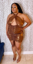 Load image into Gallery viewer, Liquid Bronze Dress
