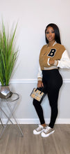 Load image into Gallery viewer, Queen B Letterman Jacket
