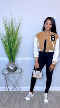 Load image into Gallery viewer, Queen B Letterman Jacket
